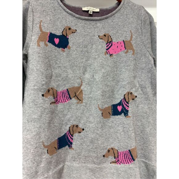 Astrologie Gray DachshundCrew Neck Sweater sz M EUC - Picture 2 of 7